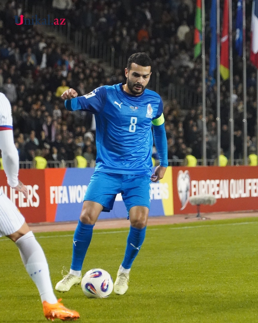 Azərbaycan millisi Bakıda Fransaya məğlub oldu - FOTOLAR